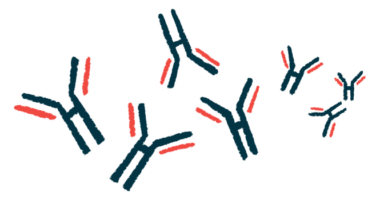 An illustration shows antibodies.