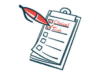 An oversized red pen ticks off boxes marked 